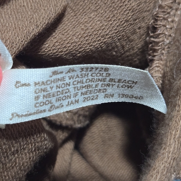 Matilda Jane Frances French Terry Brown Drawstring Shorts Girls Youth Size 12 - Picture 6 of 8